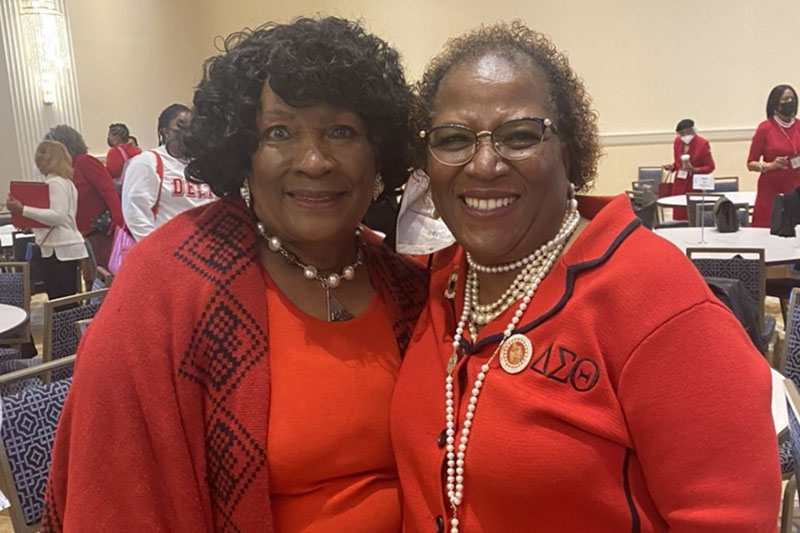 Soror Rice and Toni